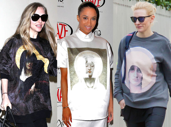 Ciara, Amanda Seyfried, Cate Blanchett, Givenchy Shirts Ciara, Amanda Seyfried, Cate Blanchett, Givenchy Shirts